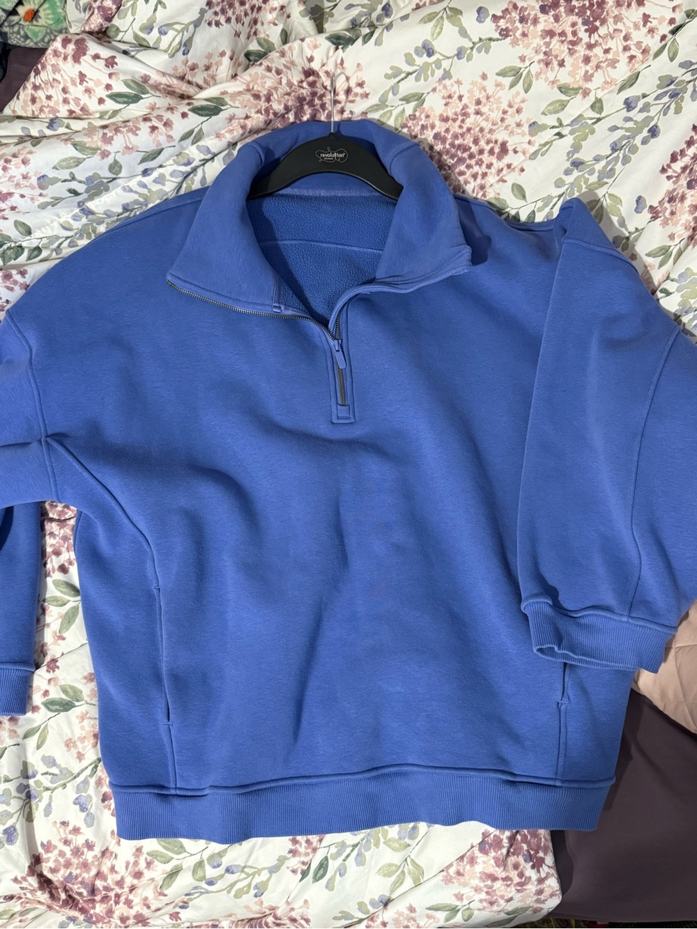 lululemon athletica Half-Zip Pullover Sweatshirt - Blue